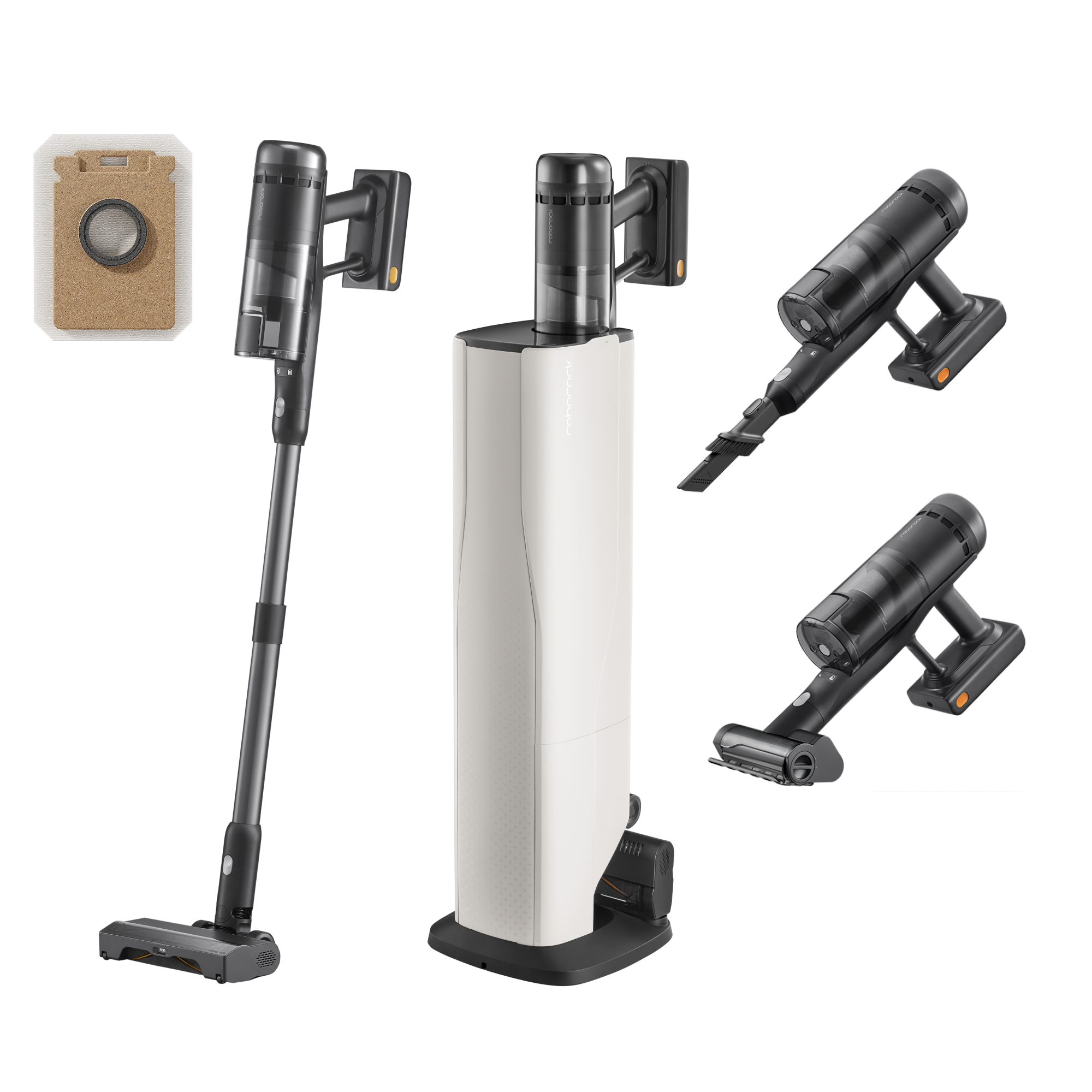 Roborock H60 Hub Ultra Akku-Staubsauger mit Absaugstation Image