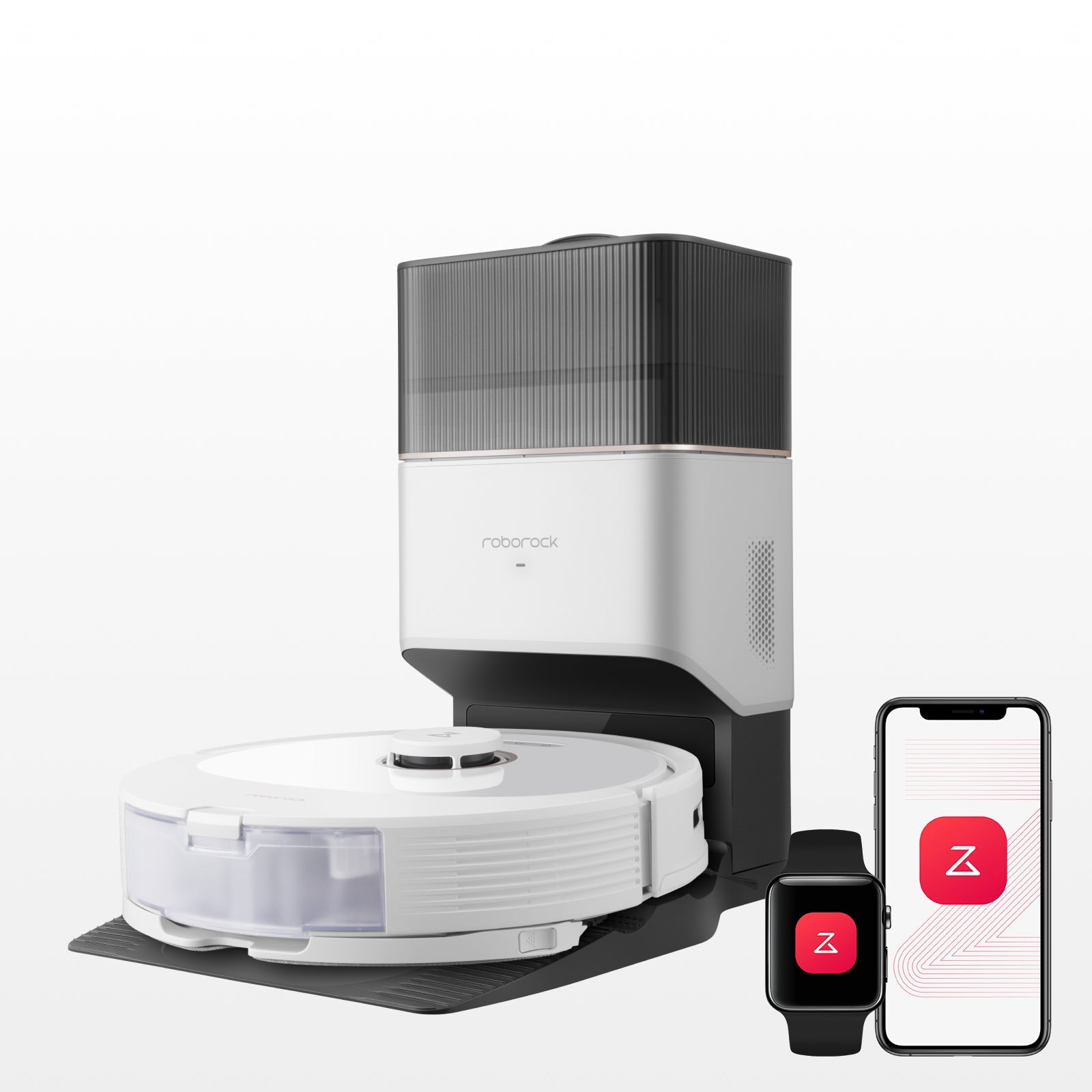 Roborock Q8 Max+ Saug- und Wischroboter mit Auto-Entleerungsstation